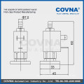 5515-04 3 way water valve solenoid valve flange valve